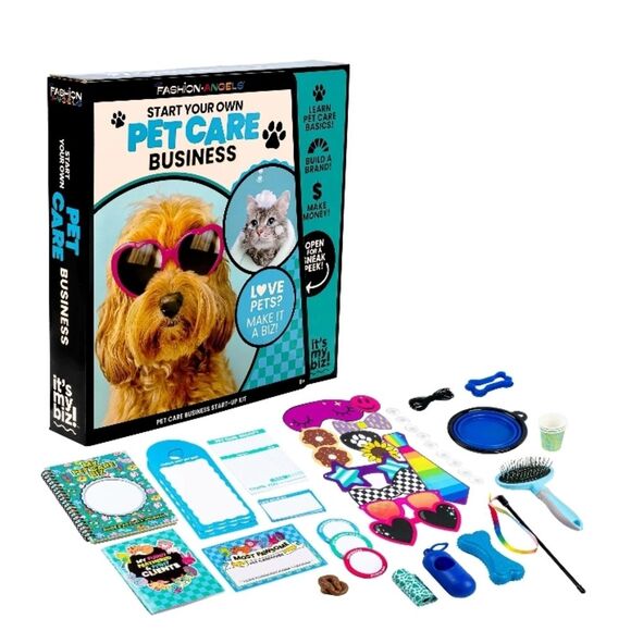 Fashion Angels It's My Biz Pet Care Business Kit Creative Educational Multi Gift - Picture 1 of 15